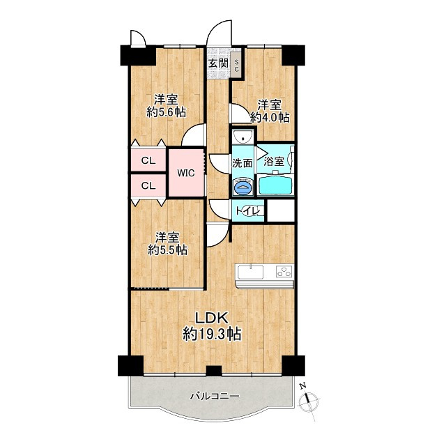 間取り：327002214372