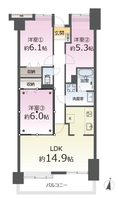 間取り：304000293776