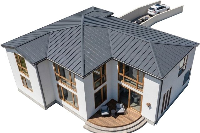 ■参考プラン（外観パース）：建物面積／264.37？（79.97坪）　■参考プラン建物価格／14、950.1万円（税込）※付帯工事、その他予算組費用、諸費用等別途発生いたします　※掲載プランは一例です