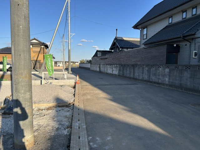 つくば市高野　3期　　前面道路