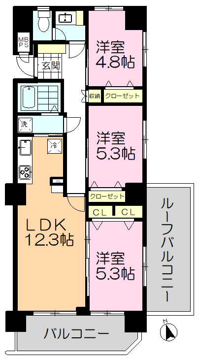 間取り：309000074848