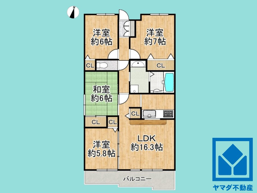 間取り：326000169904