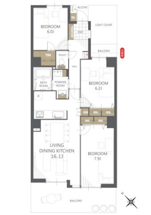 間取り：311002333652