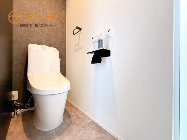 2つトイレがあるので朝も混みあわずに使うことができます！