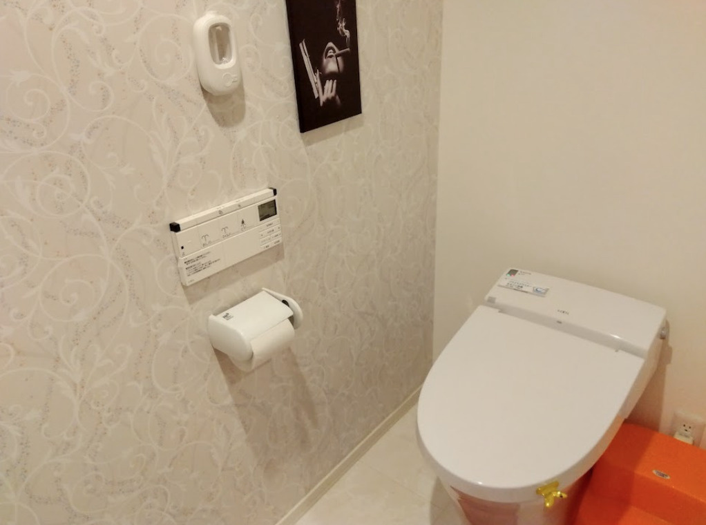 空間を広く見せてくれるスッキリとしたフォルムのトイレを採用しています。お掃除もしやすく、日々のくらしにゆとりを与えてくれる設計です。