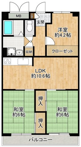 間取り：327002342943