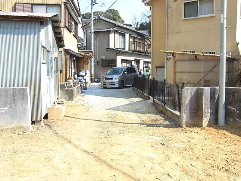 大き目な車も楽々通行できます
