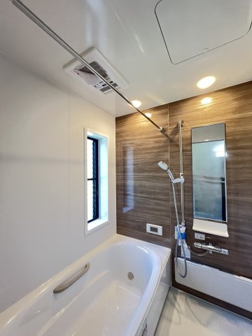 浴室乾燥機付きで雨の日のお洗濯も安心