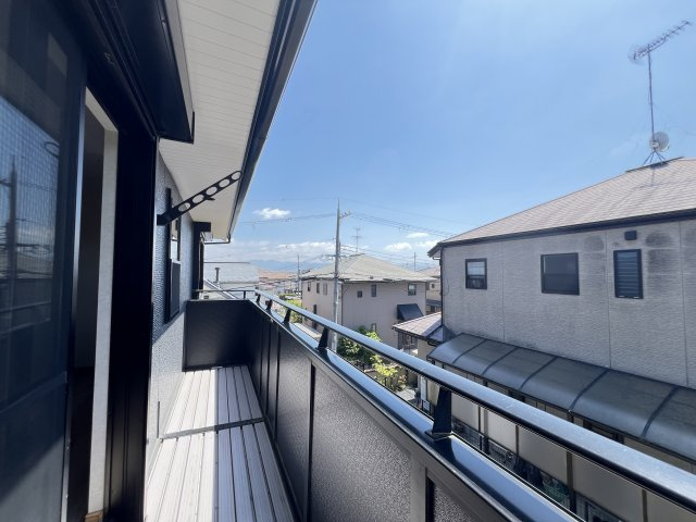 広々としたバルコニーです