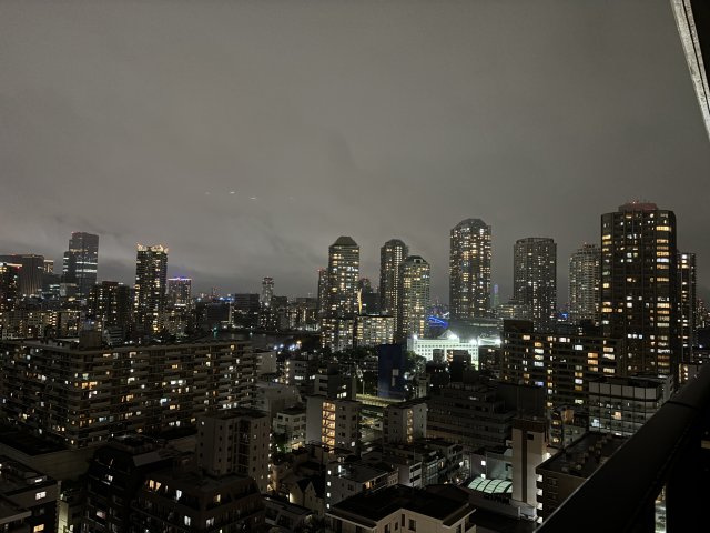 バルコニーからの眺望？（夜）