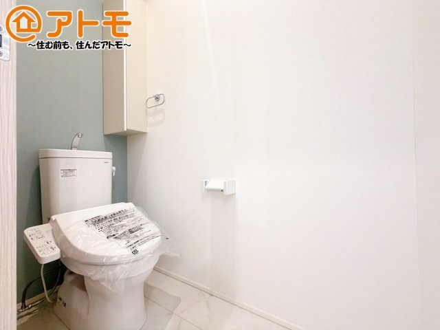 2つトイレがあるので朝も混みあわずに使うことができます！