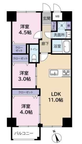 【3LDK】