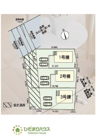 車の音や話し声が少なく、静かな生活を望む人に適している閑静な住宅地！