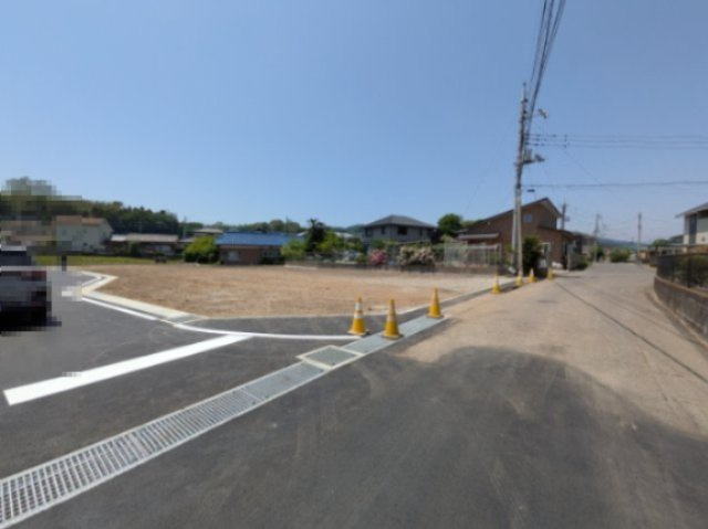 分譲地北側入口から撮影