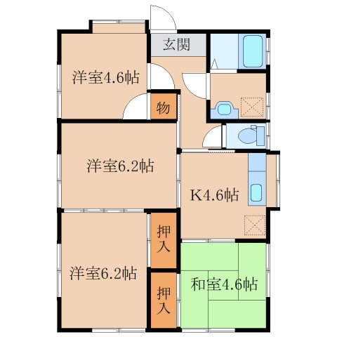 間取り：346000041917