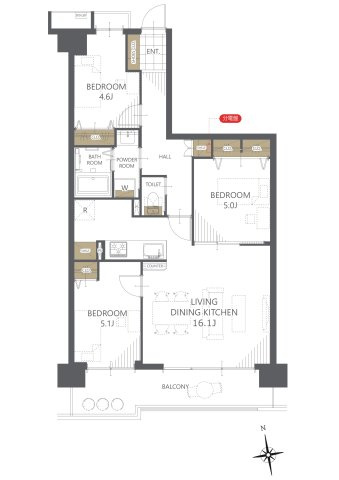 間取り：326000232899