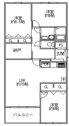 間取り：328000651095