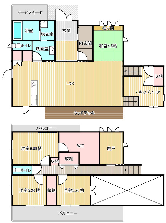 間取り：333000053389