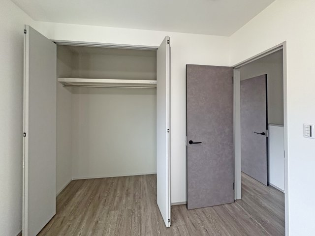 クローゼット完備。