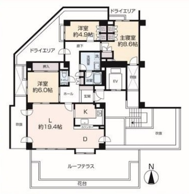 間取り：328000497726