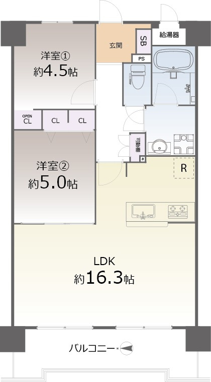 間取り：326000236804