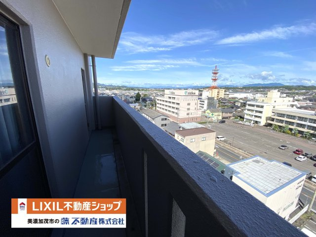 北側バルコニー