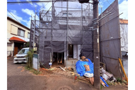 品川区豊町６丁目　新築戸建ての外観