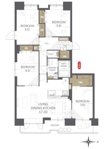 間取り：301000099411