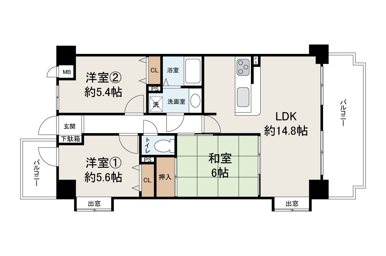 間取り：327002230125