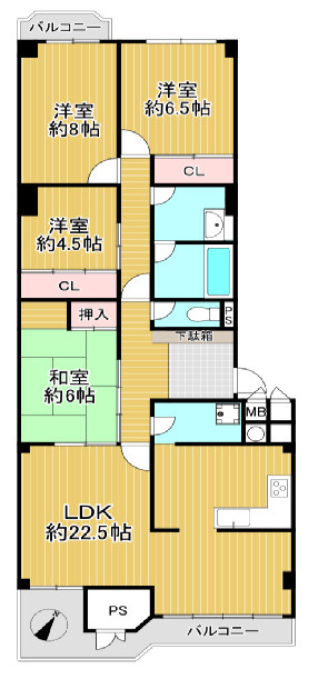 間取り：328000624778