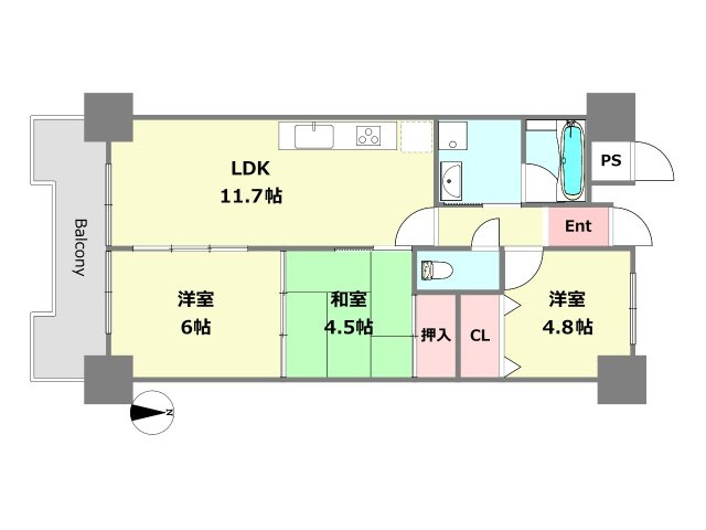 間取り：328000443535