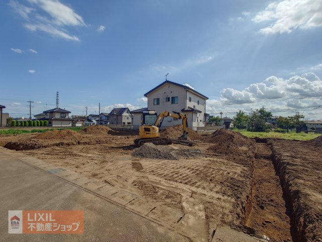 【現地写真】建築中。