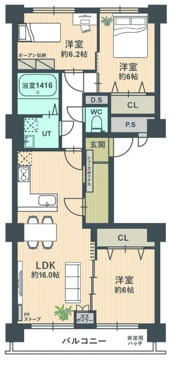 間取り：301000100310