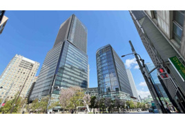 ワテラスタワーレジデンスの外観