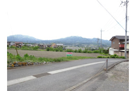 金井町土地の外観