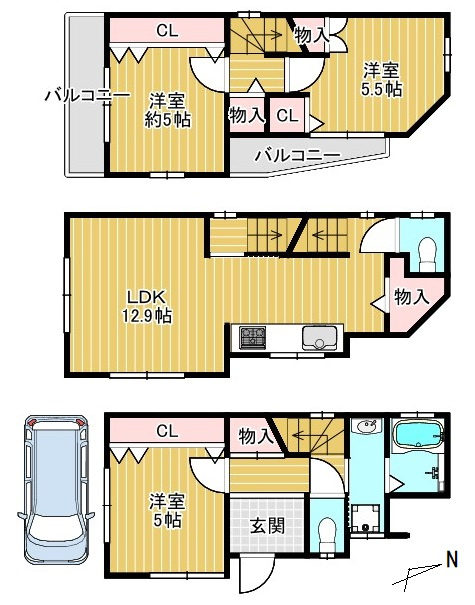 間取り：327002648014