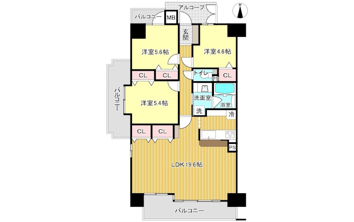 間取り：321000085288
