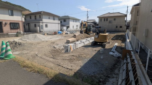 造成中（2026年8月撮影）