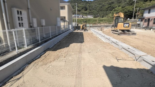 造成中（2026年8月撮影）