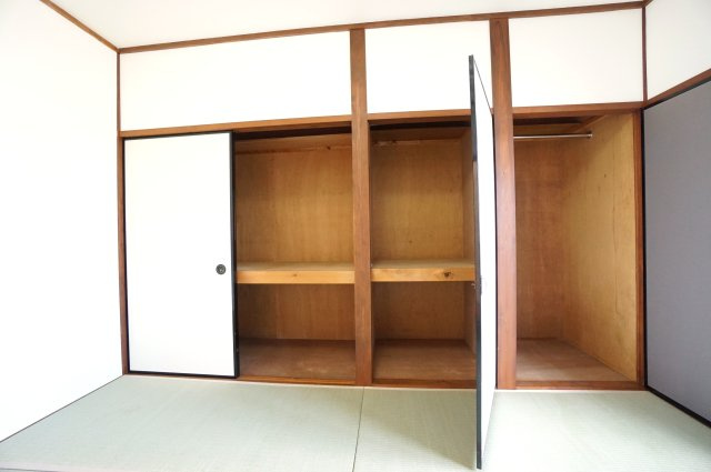 1F和室の収納となります♪