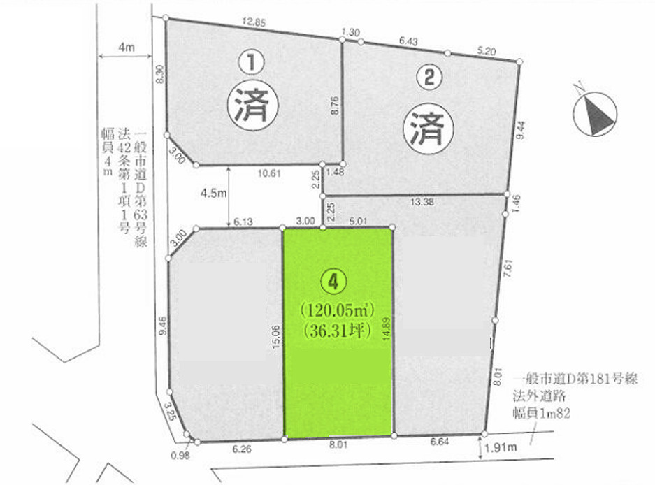 区画図
