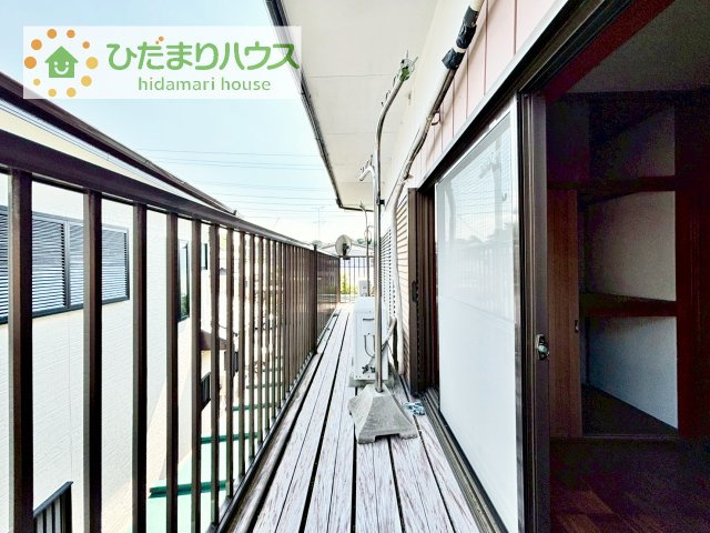 あたたかな光が差し込む、南向きのバルコニー(#^^#)