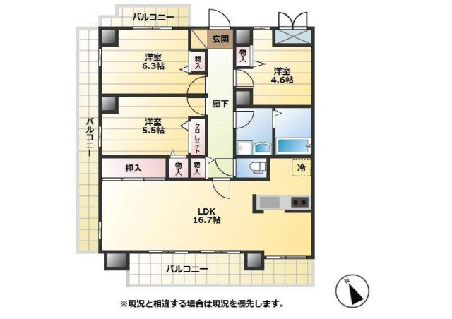 間取り：343000087590