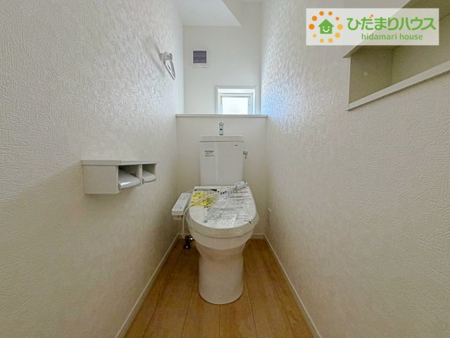トイレは1F、2F共に完備！取り合いになることがありませんね(^^)/