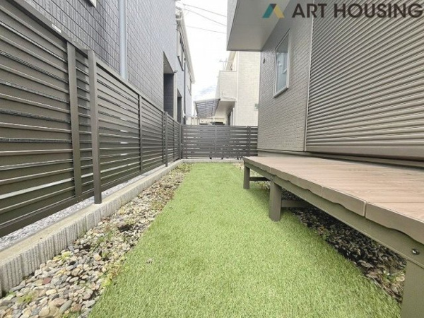 【相模原市中央区星が丘　中古戸建の庭】