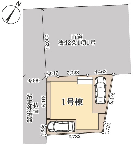 区画図