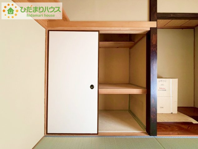 大容量の収納完備！　お布団やお子様のおもちゃなどもスッキリ収納できますね(^^♪