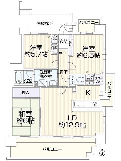 間取り：323000448626