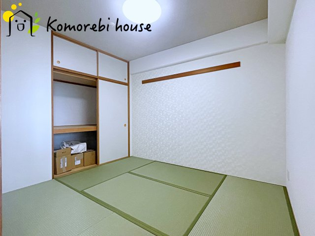 柔らかい畳が心地よい和室