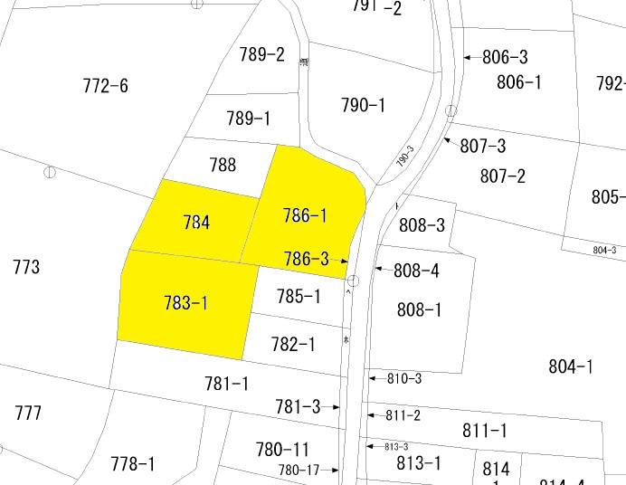 区画図：346000039905